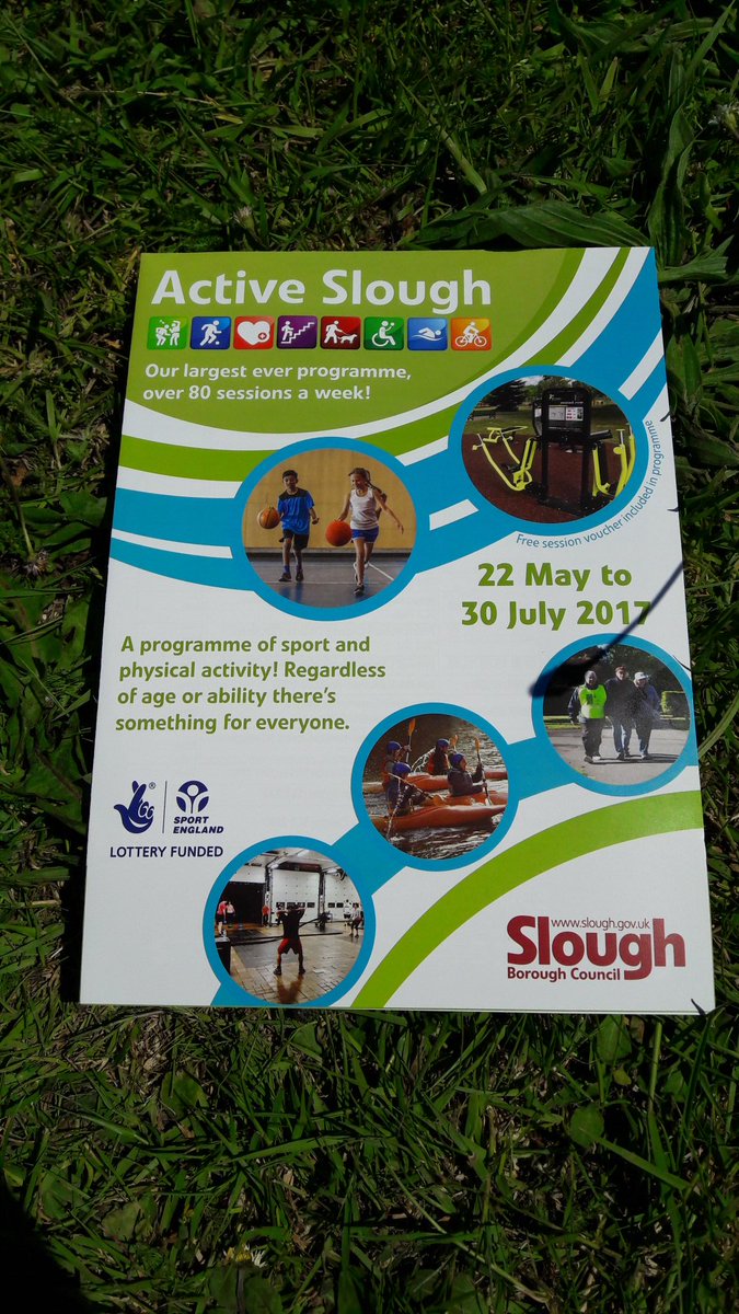 ActiveSlough's tweet photo. Great day in the sunshine🌞for the reopening of Kennedy Park🌳in Britwell! Our #ActiveSlough zone proving popular 🎾🏉⛳😁 #loveparks #getfit4free https://t.co/xTlfjMDcRt