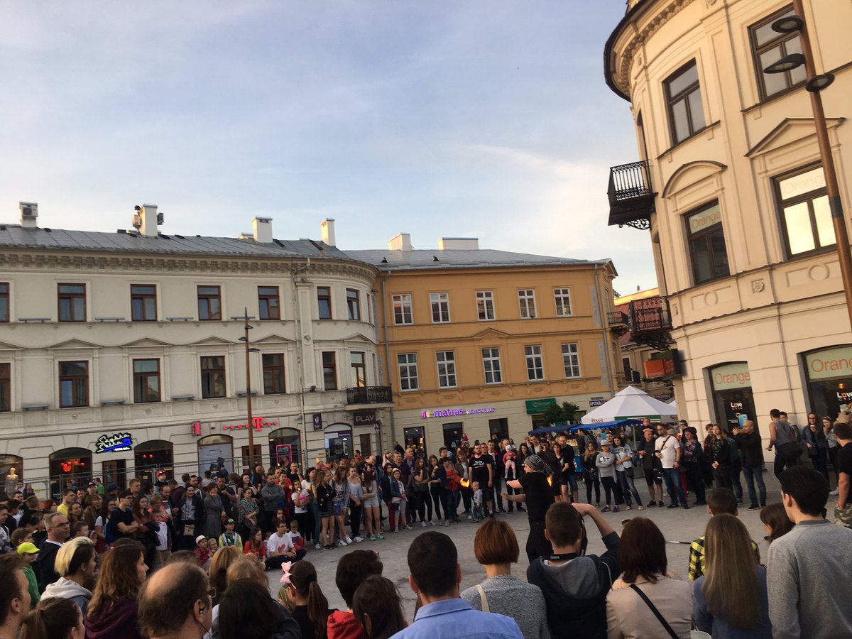 VisitLublin's tweet photo. Night of culture! @Miasto_Lublin https://t.co/Vbb1l3G7K1