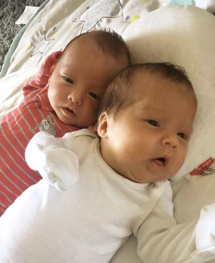 Happy due date to these healthy 6 week old angels!