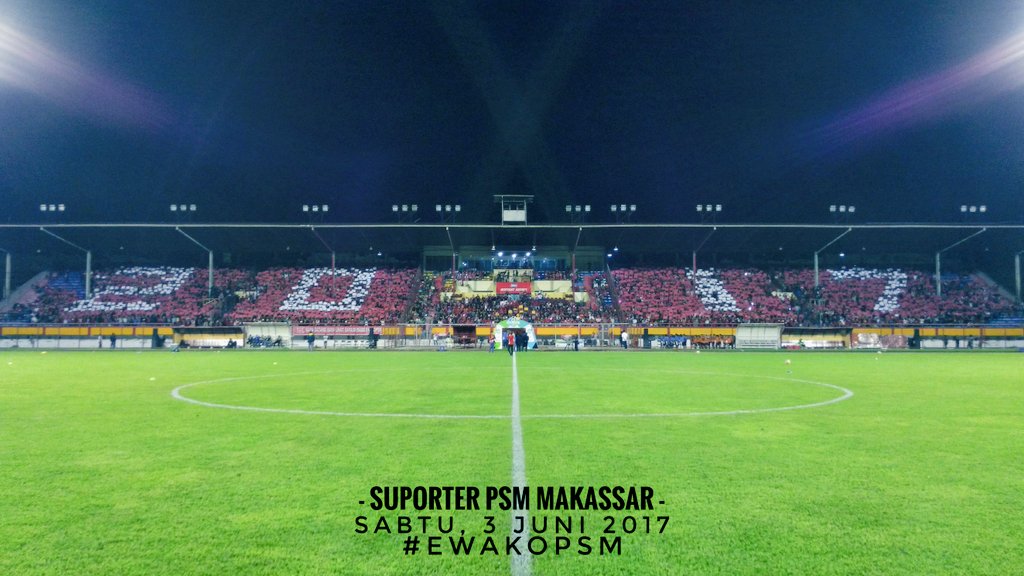 Terima kasih tim Kreatif Suporter PSM
@Maczman_Ori <a href="/RedGank_PSM/">RedGank PSM</a> <a href="/LAJaslina/">LaskarAyamJantan</a> <a href="/VIPSelatan/">KVS</a> <a href="/PAOTEREKOPASKAR/">Paotere kopaskar</a> <a href="/PsmFans/">PSM FANS</a> <a href="/kvu_mksr/">Komunitas VIP Utara</a> Vip Utama