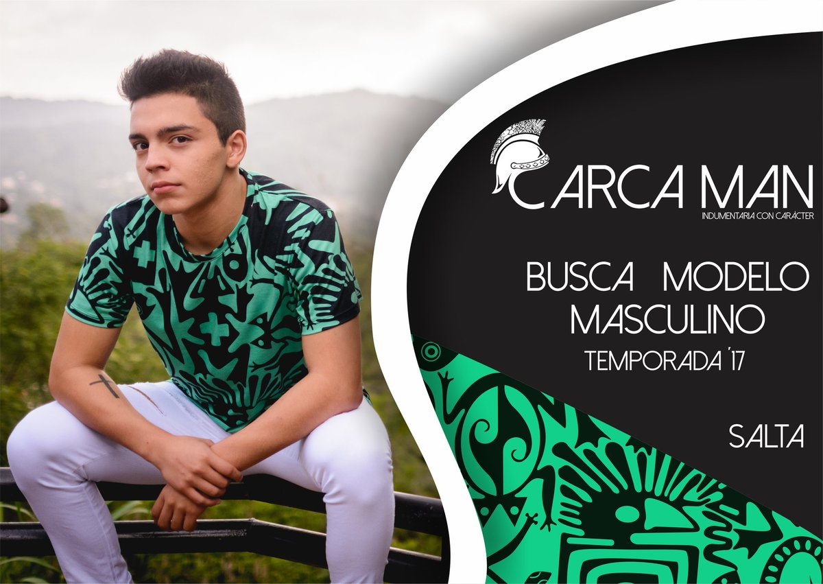 CarcaManJujuy's tweet photo. #CarcaMan - Busca Modelo Masculino - Campaña 0'17 - Contactanos por mensaje privado o a nuestro whatsapp 3885200042 - Te estamos esperando 😉 https://t.co/MdNIIJv3wO