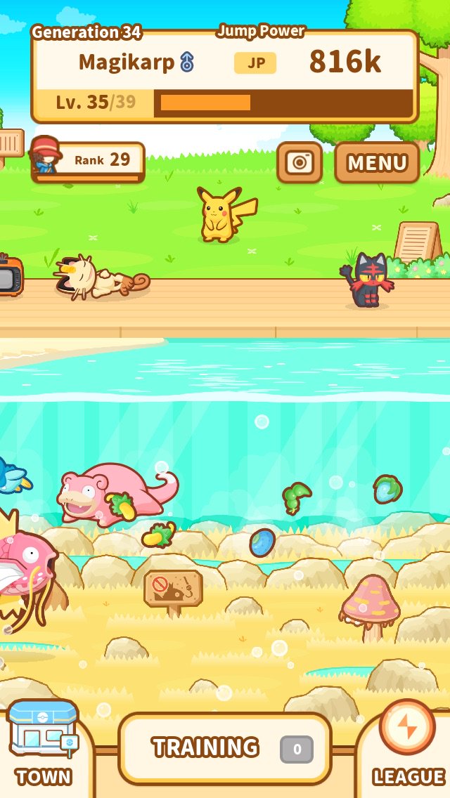 _SleepingAngel's tweet photo. Magikarp! Jump! #Magikarp https://t.co/KW4ezo0T9m https://t.co/LCPXFgmlQM