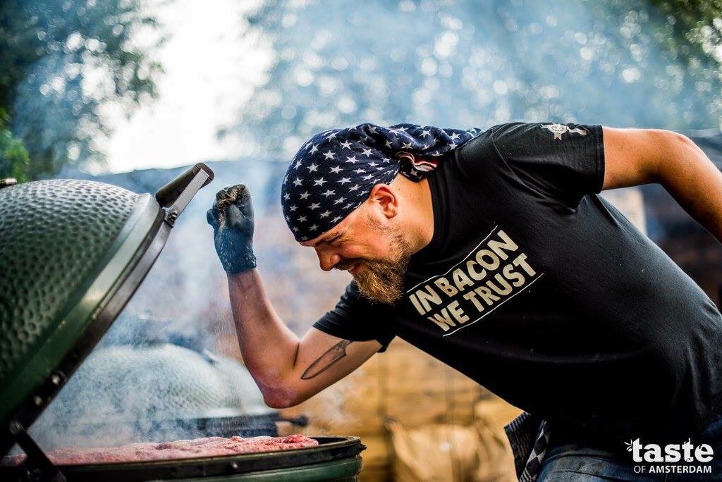 In bacon we trust! #smokeygoodness #saltbae #tasteofamsterdam2017