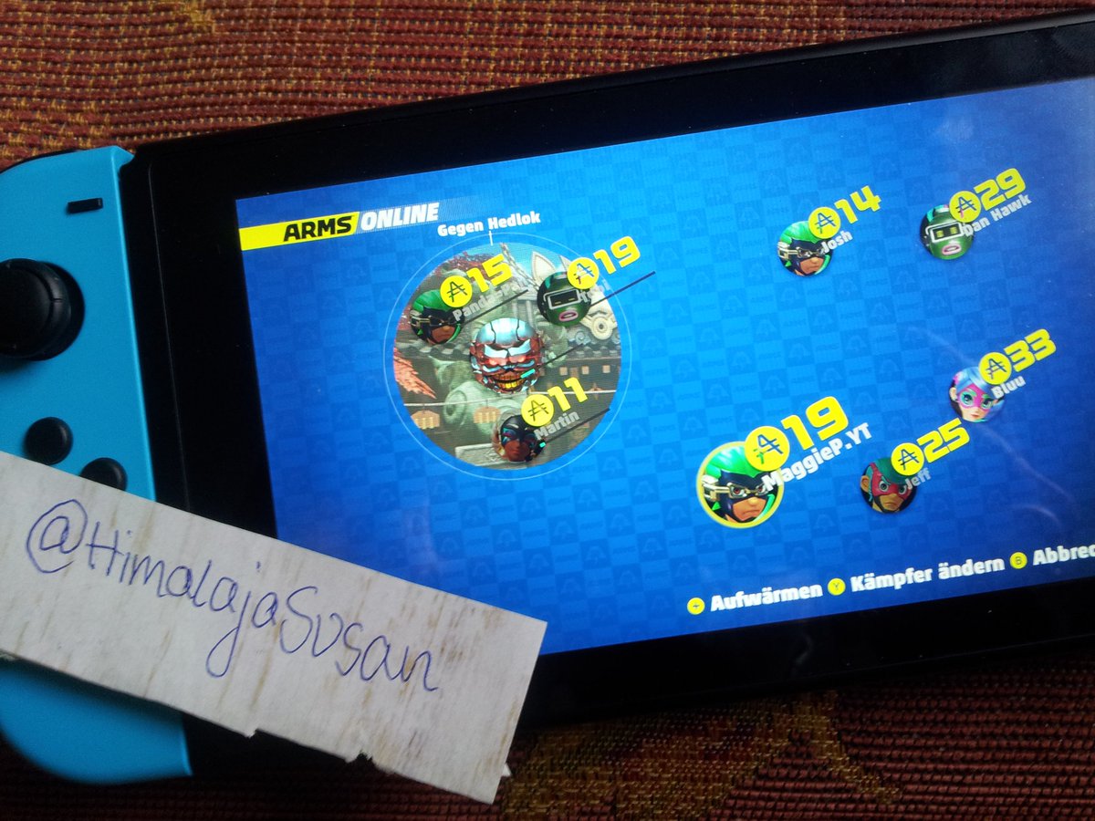 HimalajaSusan's tweet photo. Es hat echt Spaß gemacht! :D #ArmsGlobalTestpunch #DestinyCastTestpunch https://t.co/nk0qMl0iqA