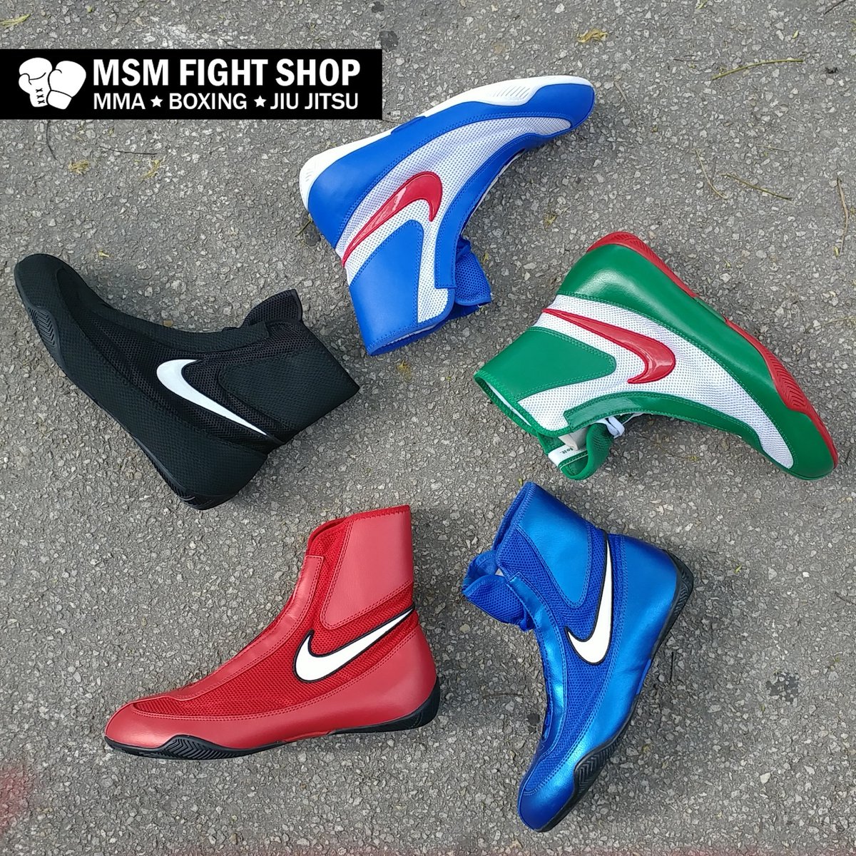nike machomai blue