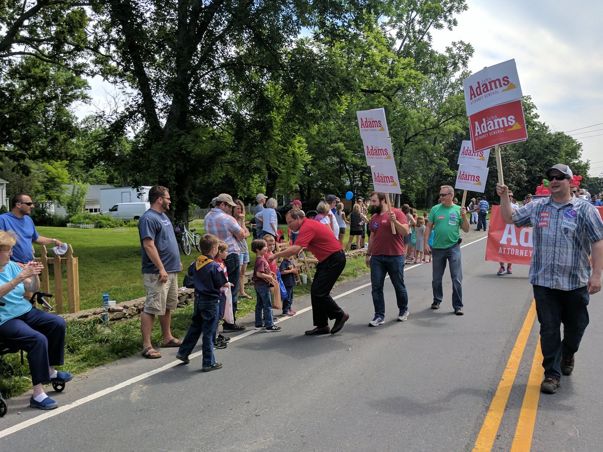 JohnAdamsforVA's tweet photo. Great morning celebrating Hamilton Day with @LaRock4Delegate and Geary Higgins! #HamiltonVA https://t.co/4RSl0M9LY0