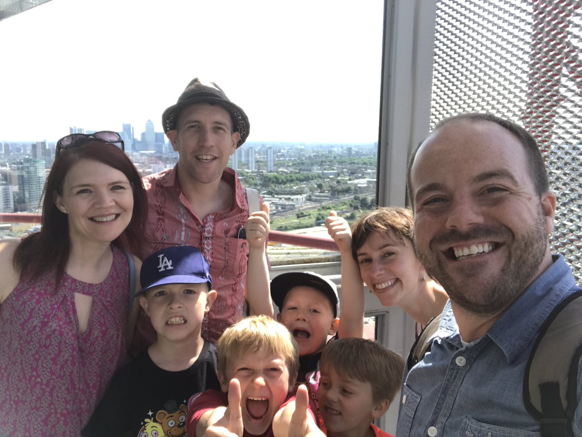 DavidAWilson_'s tweet photo. Beautiful day, beautiful sights with friends! @AMOrbit #orbittower #orbiteyeview @SuedeRapps @bensapps https://t.co/ioYl3JwVnd