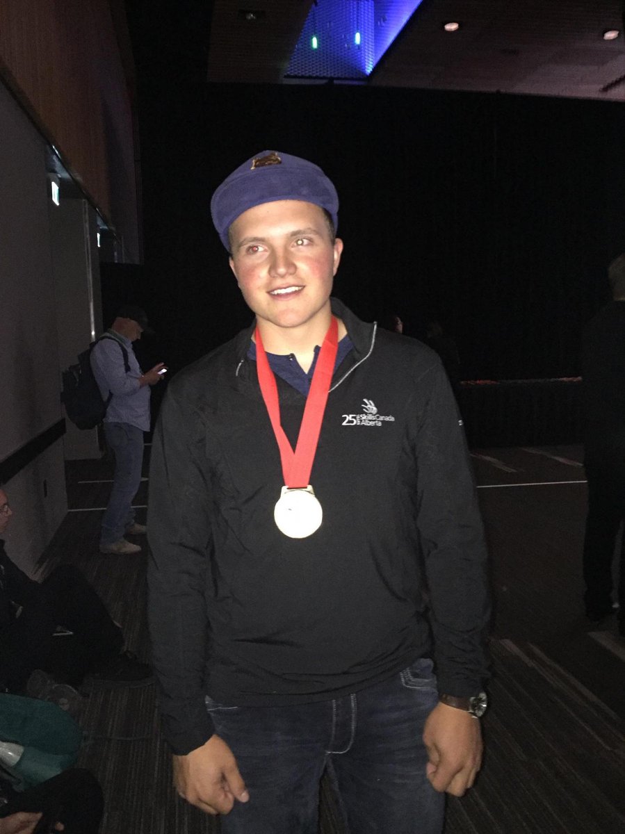 Congratulations to Joel Lewis on winning 1st place at the National Skills competition!