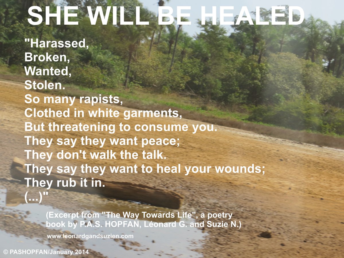 PASHOPFAN's tweet photo. Excerpt from "The Way Towards Life", a #poetry book by #PASHOPFAN, Léonard G. and Suzie N. #TheWayTowardsLife #SheWillBeHealed https://t.co/D7jqGYDhSJ
