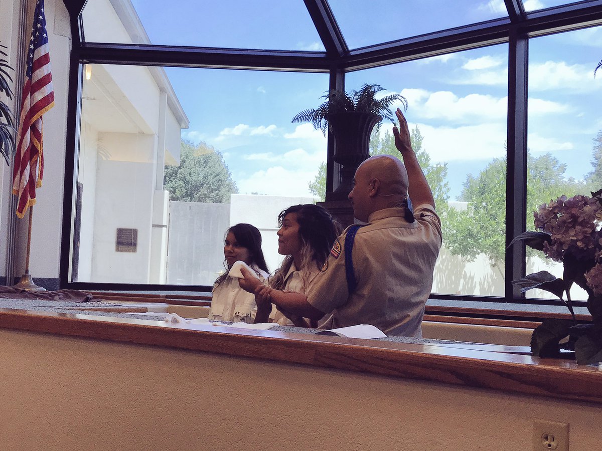 An extra special day today for these two young ladies, for the ark community church and for all of heaven.