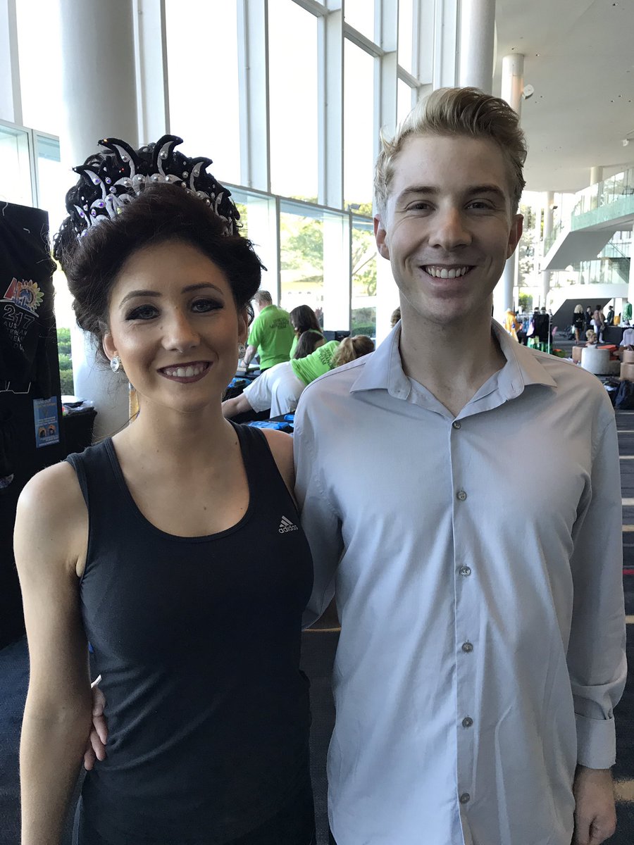 aidalivecomm's tweet photo. Alexandra and Thommy from Melbourne Academy in Victoria are competing this morning #AIO2017 https://t.co/erZRy3KGay