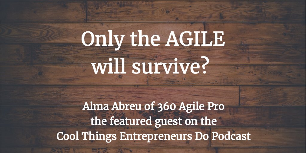360AgilePro's tweet photo. How small business can use #Agile for Project Management to win. https://t.co/yblfWukOA6 @thomsinger @360AgilePro #Entrepreneur #podcast https://t.co/q2aDydZ9Ld