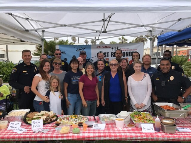 Thank you <a href="/OBTownCouncil/">OB Town Council</a> for hosting the First Responder Appreciation Picnic today in Ocean Beach