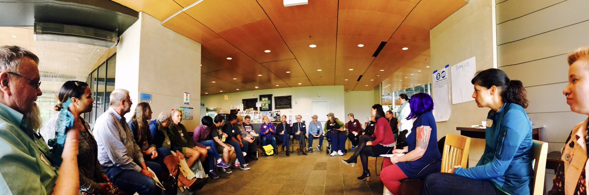 HousingAndParks's tweet photo. .@Allyship facilitated break out session #lgtbqaging #agefriendlySeattle #housingaffordability #yesinourbackyards #yioby https://t.co/wLj8UGZLXK