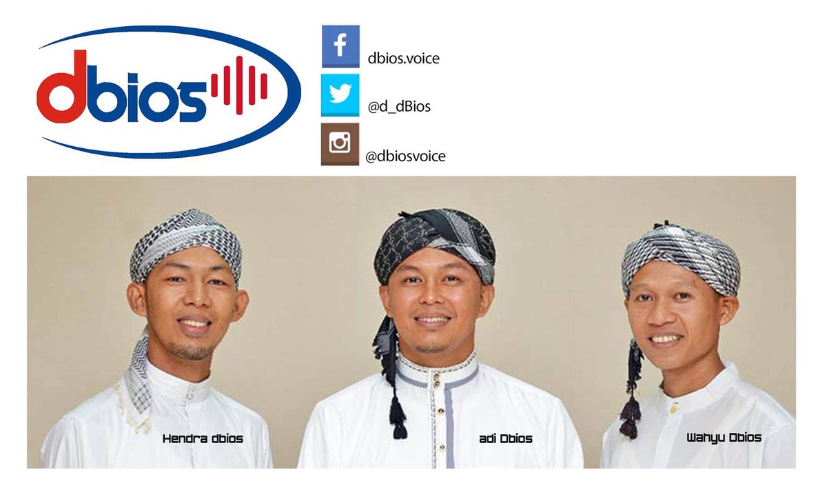 Sobat Dbios...inilah formasi group Dbios..semoga sobat bisa lebih kenal dan lebih dekat dengan kami, dengarkan singel terbaru kami "Taubat",