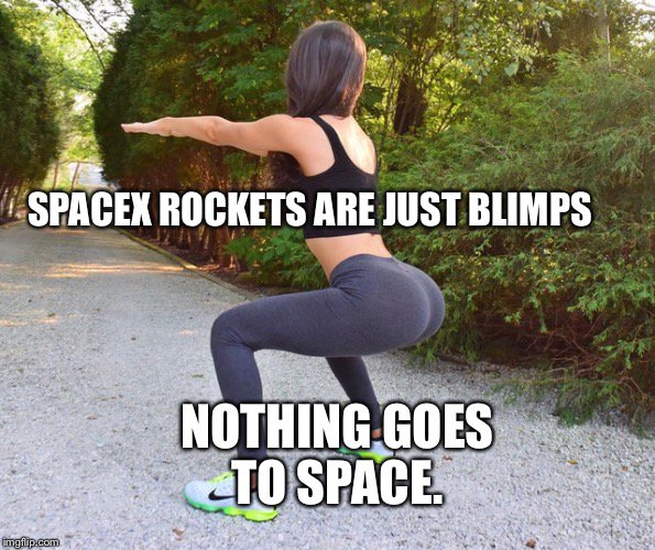 YesFreeTaxi's tweet photo. #SPaceX IS A FRAUD ORGANIZATION THAT FAKES ROCKET LAUNCHES WITH BLIMPS. @yogazombies #BlimpX #science #NASA #flatEarth #MAGA #MarchForTruth https://t.co/PhfdYEgdpJ