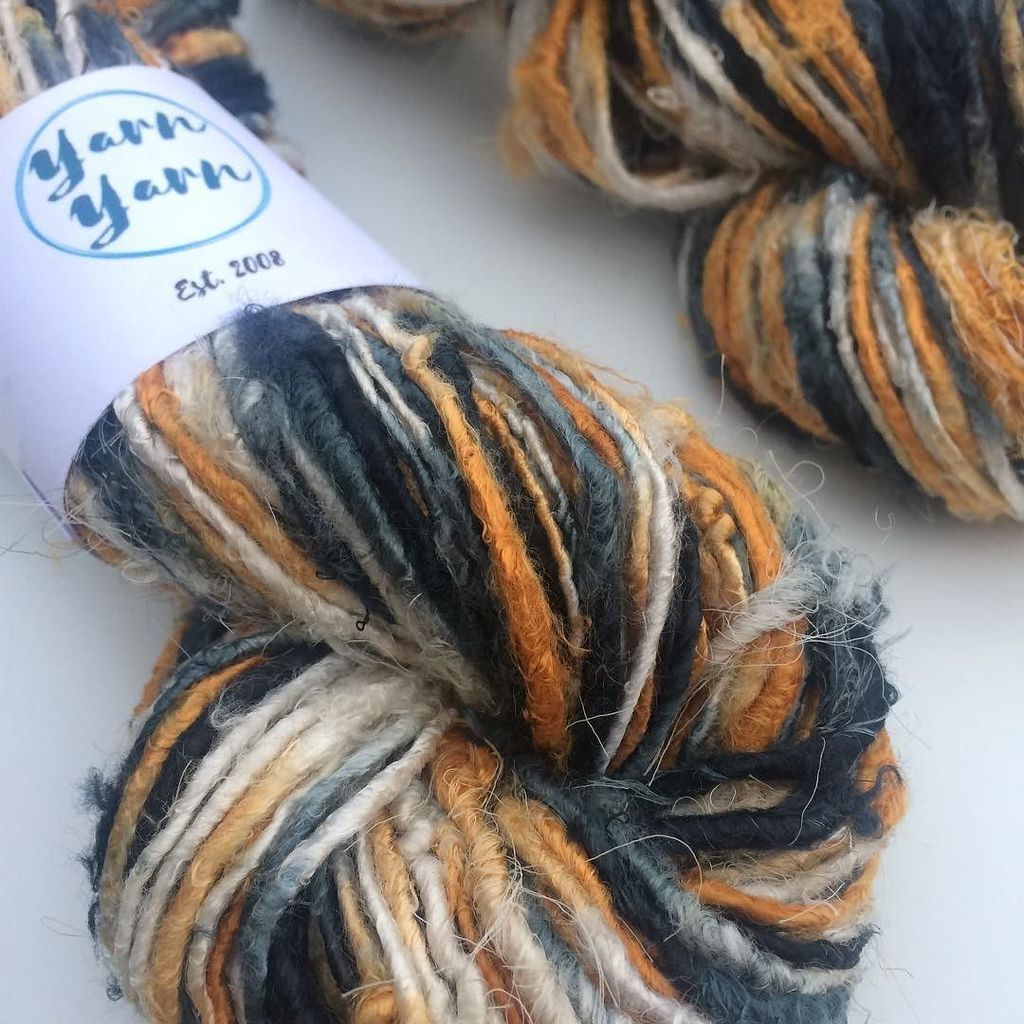 yarnyarnfiber's tweet photo. Loving this new colour of banana yarn! #craftyarn #handspunyarn #crochethook #rughooking #instacrochet #instaknit … https://t.co/95U6DsOj5A https://t.co/AfRcaYnt9U