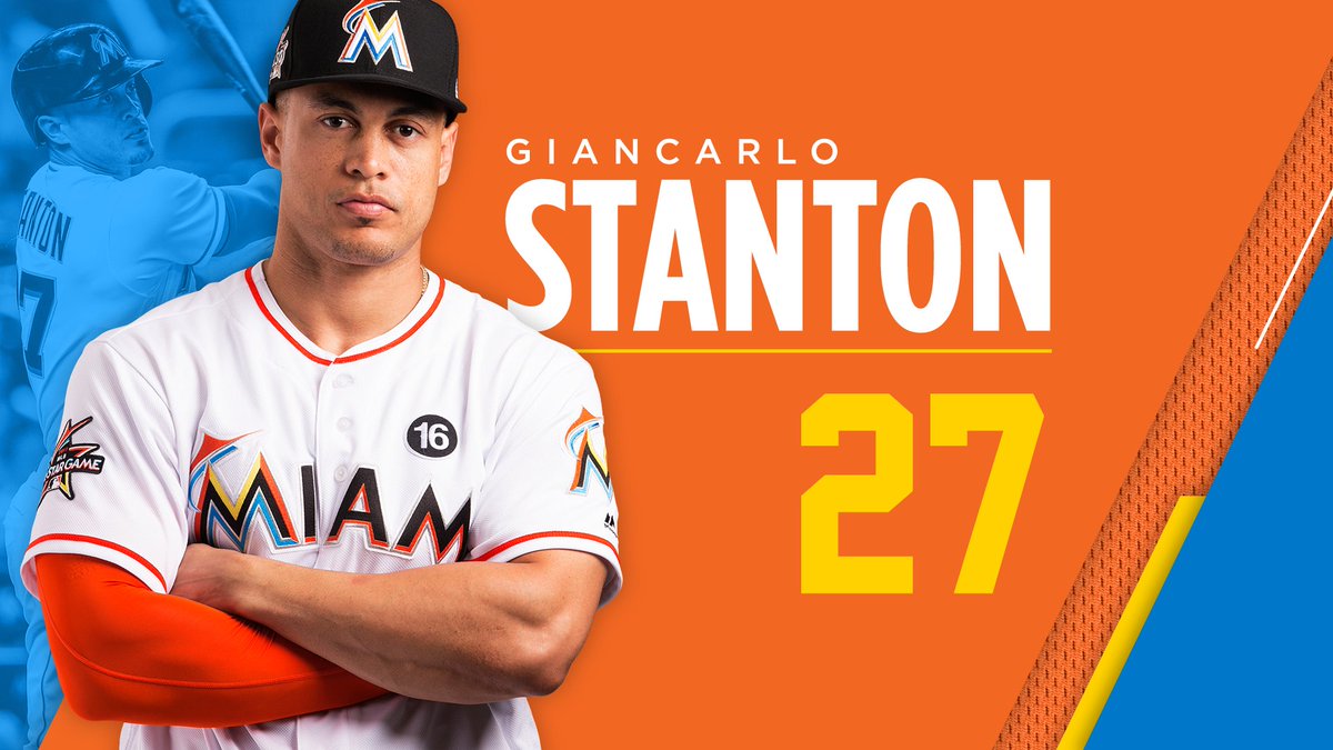 That's a six-game hitting streak for <a href="/Giancarlo818/">Giancarlo Stanton</a>, during which he's batting .500. 🔥

#VoteStanton | marlins.com/vote