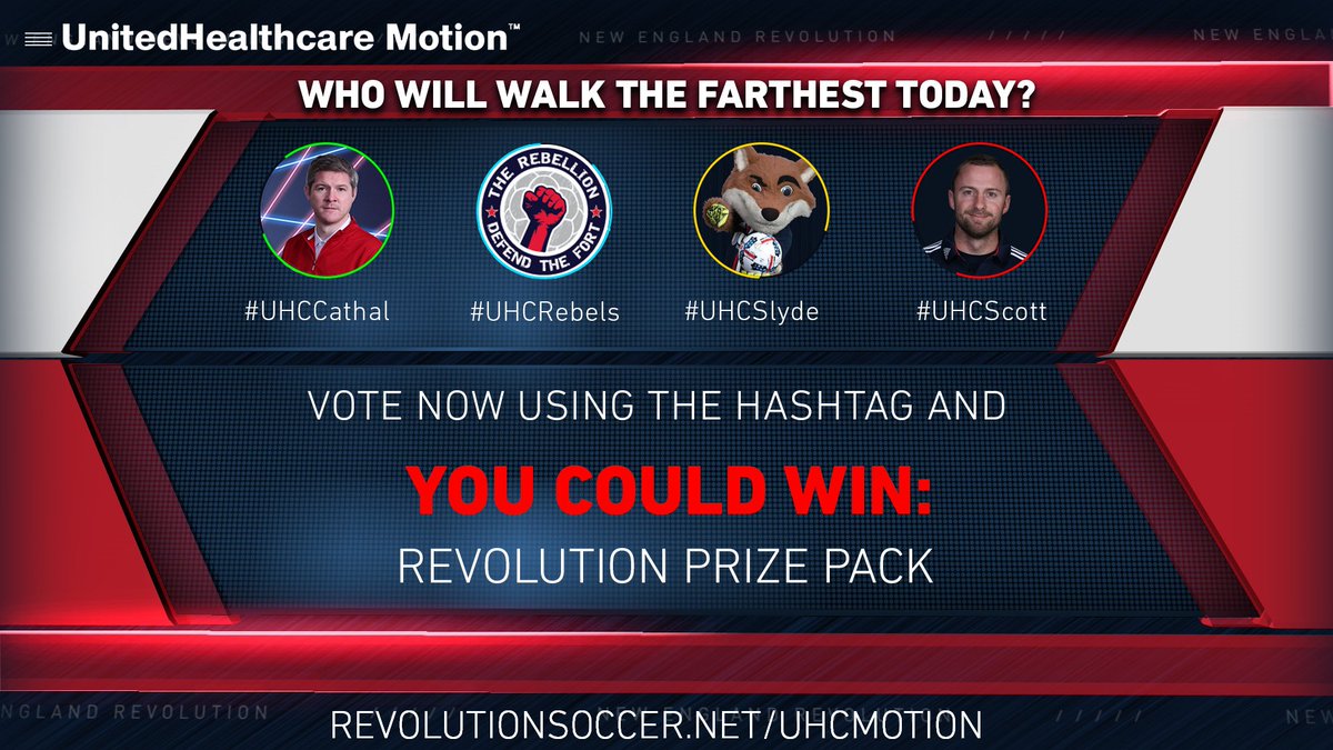 NERevolution's tweet photo. Tweet who ya think will take the most steps &amp; you could win a prize pack!
#UHCCathal
#UHCScott
#UHCRebels
#UHCSlyde

https://t.co/l8oGWPNojz https://t.co/3CuG04GmdD