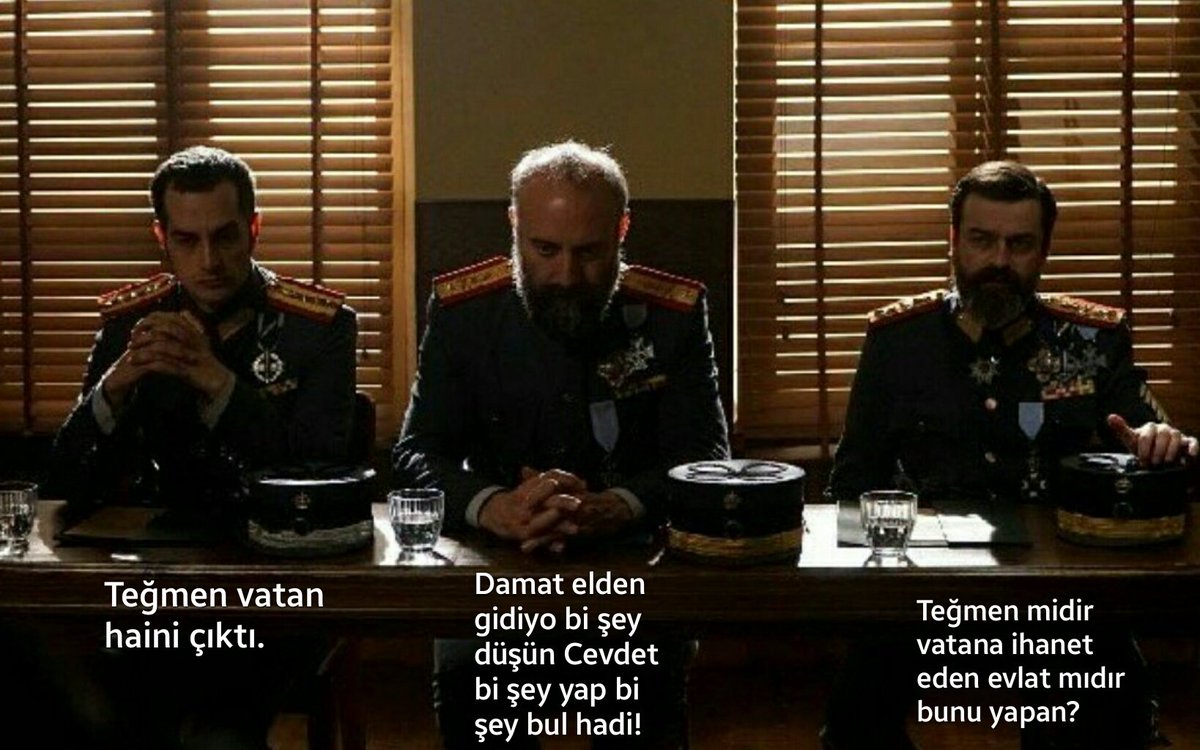 mbzozdemir's tweet photo. @noialcinoe Ortam çok gergin Vasili, herkes çok gergin. Herkes bir şeylerin derdinde. #HiLeon #VatanımSensin https://t.co/b2DwgIFBtX