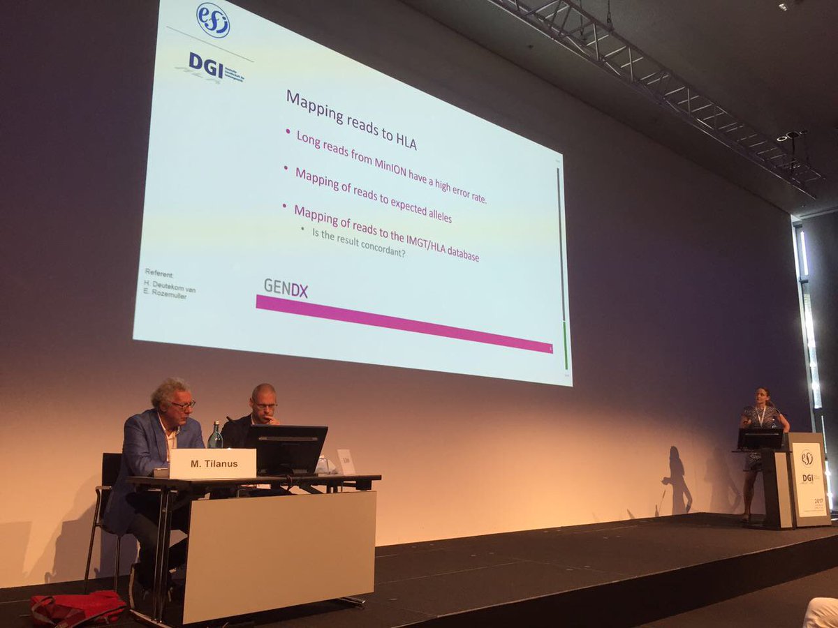 hwmvandeutekom's tweet photo. Looking back at a great conference. I gave a talk about #nanopore sequencing of HLA. Homopolymer issues result in wrong typing. #efi2017 https://t.co/u9EkMnTHT2
