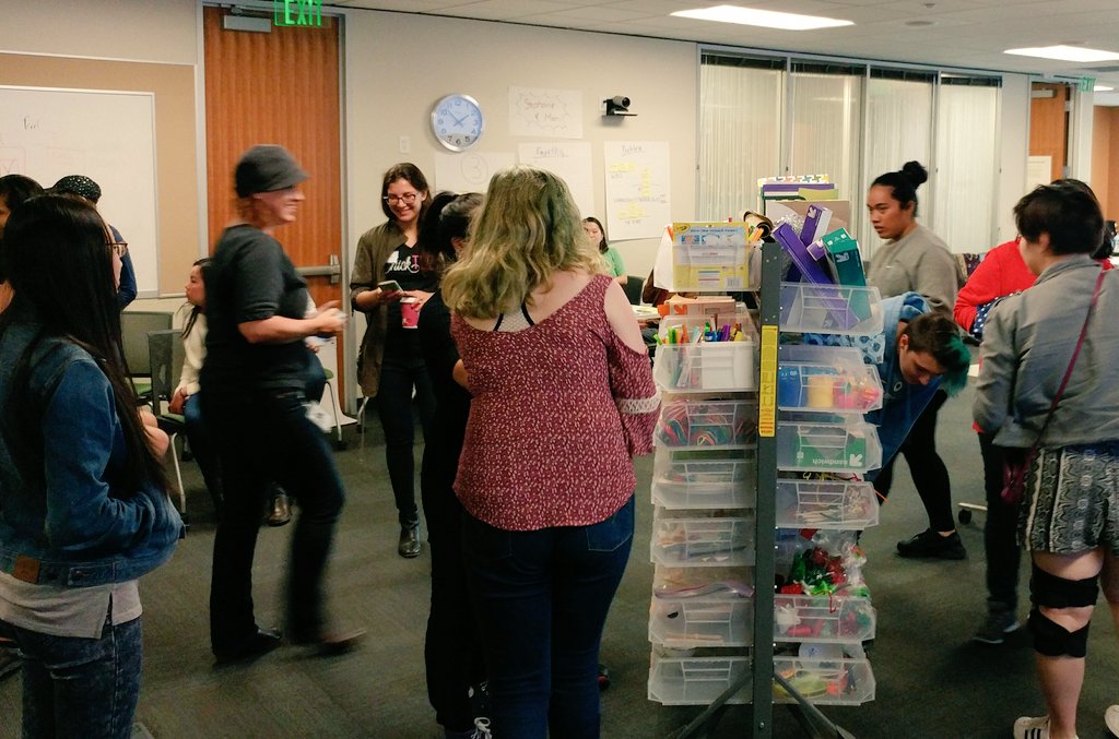 terra_byte's tweet image. Ideation requires a #creationstation. With guidelines that encourage #pinterestfails, there are NO bad ideas! #Nerdstrom #designthinking