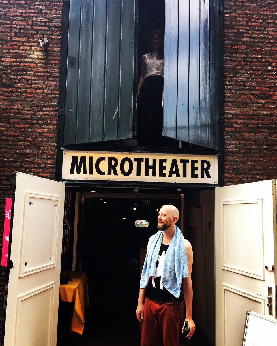 Morgen de laatste kans om de #demeestzieligevoorstellingooitgemaaktvoorkindeten te zien op het te gekke @DelftFringe. Wij hebben er zin in!