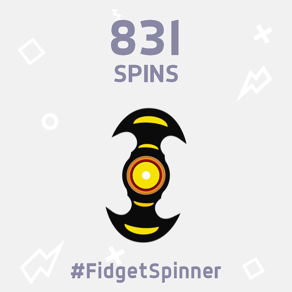 Keyocraft's tweet image. I've just scored 831 spins in this new #FidgetSpinner game! itunes.apple.com/app/finger-spi… Can you beat me?