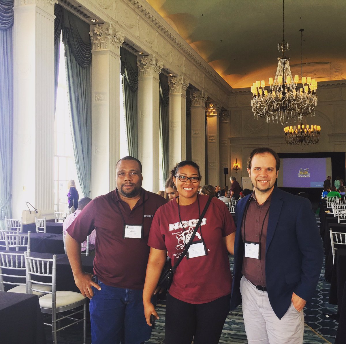 CJPaulPhD's tweet photo. @nccu faculty at The Teaching Professor Conference #tprof17 #stlouis ⚜️@nccu_mpa @DEEGS_NCCU https://t.co/Yz8v0GVnyg