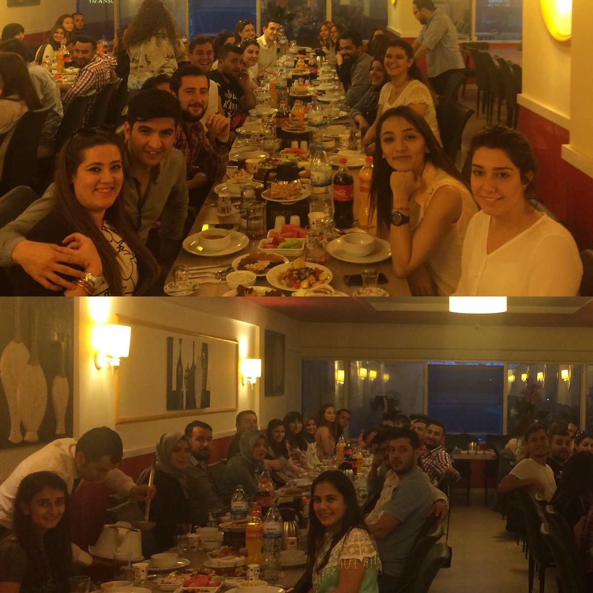 GAÜNTEX iftar yemeğiii ☺️☺️