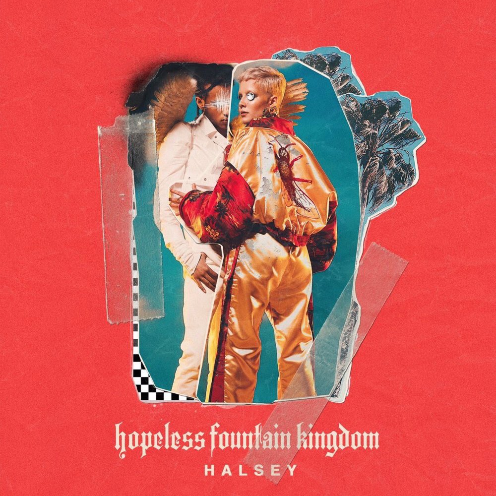 PopCrave's tweet photo. "hopeless fountain kingdom" by Halsey spends a second day at #1 on the Worldwide iTunes Album Chart. https://t.co/SOpUFA8JGv