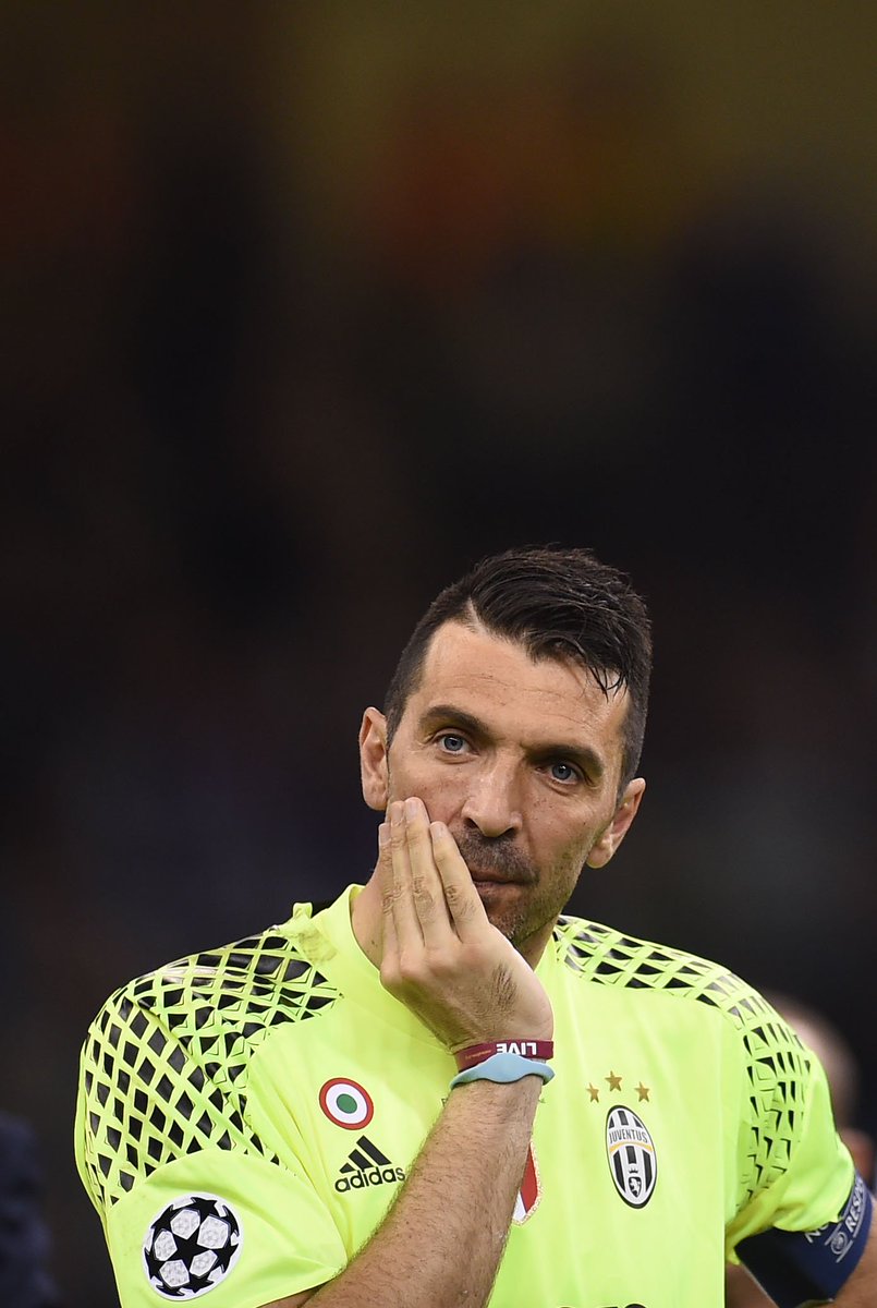 ChampionsLeague's tweet photo. Buffon: "Real Madrid deserved to win in the 2nd half. They showed their class &amp; the attitude needed to play in this kind of game" #UCLfinal https://t.co/dTYHQKFBIH