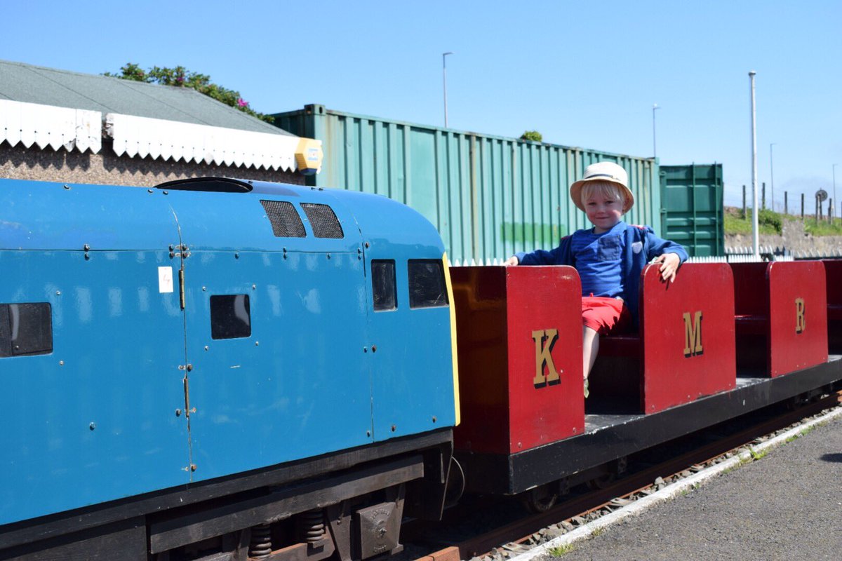 emmajgibb's tweet photo. Lots of fun today exploring @N_T_S Barry Mill, visiting the wonderful @BalungieFarm &amp; taking a trip with Kerr's Miniature Railway #Angus https://t.co/SL9tJl4Fh2