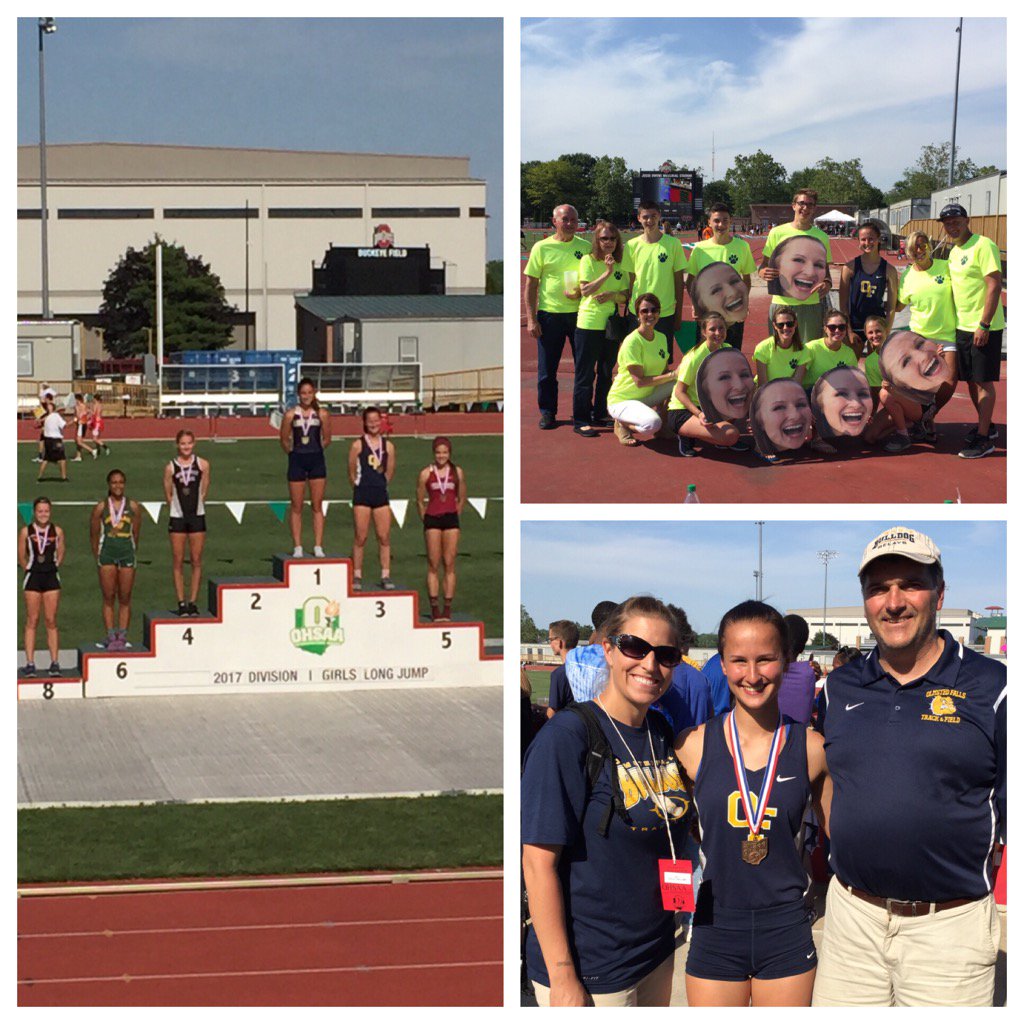 OFalls_Bulldogs's tweet image. Congratulations to All Ohio Bulldog Mary Piper for finishing in 3rd place in the long jump.  Tremendous Effort Mary!