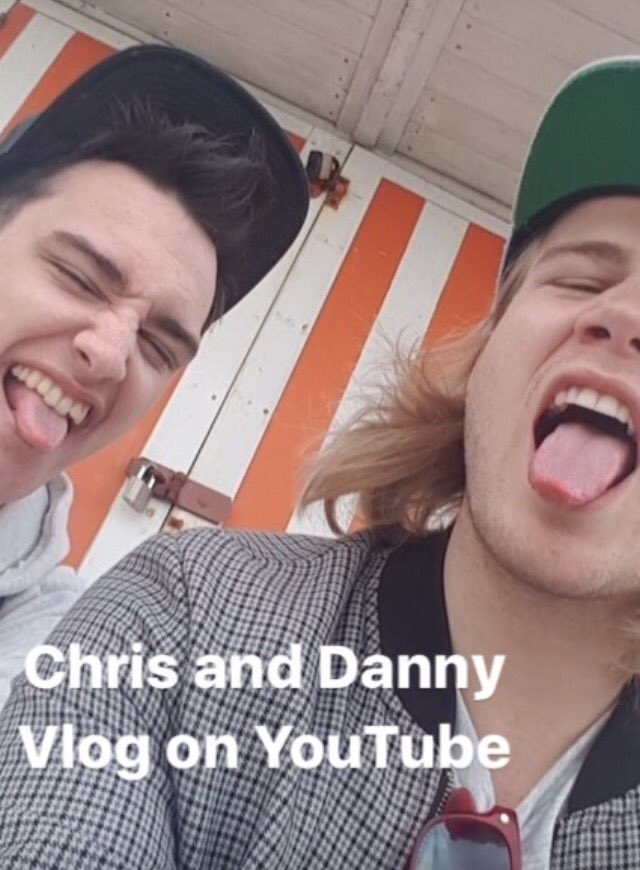 GLTalent's tweet image. We want a @ChrisBourne and @DannySimm party now! Don&apos;t forget to check out their latest adventures on YouTube! #ChrisandDannyVlog