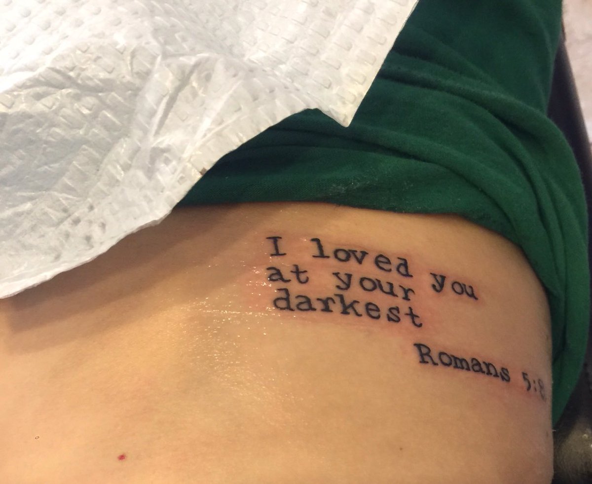 RealHTB's tweet photo. Might as well go all out in one week. #newink #ink #tattoos #ribs https://t.co/4PYTu0yiwT