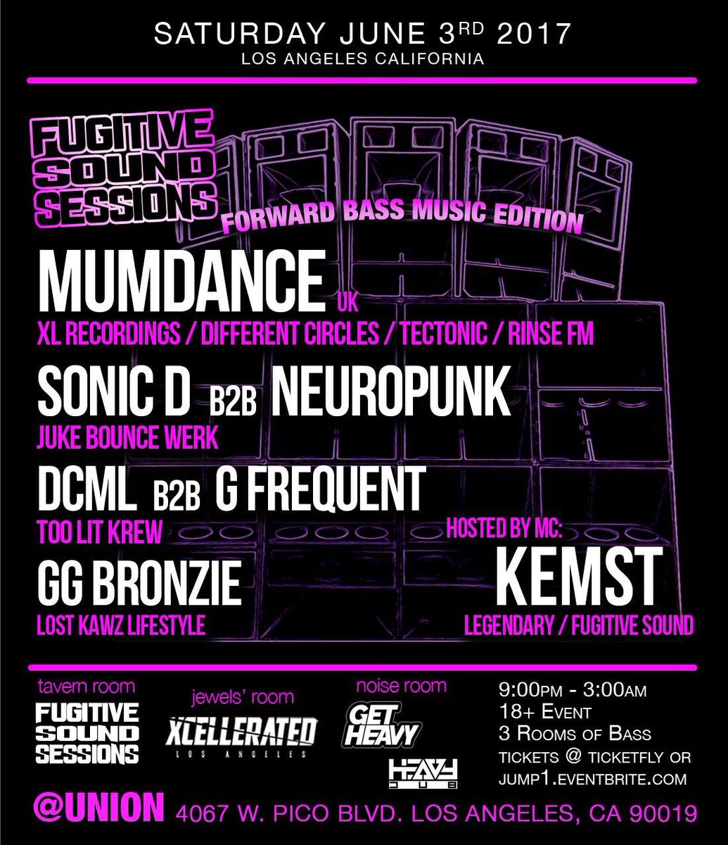 neuropunkdj's tweet photo. TONIGHT!! B2B biz with my bro @sncd #fugitivesoundsessions #jukebouncewerk https://t.co/dPMvRr0ZRg
