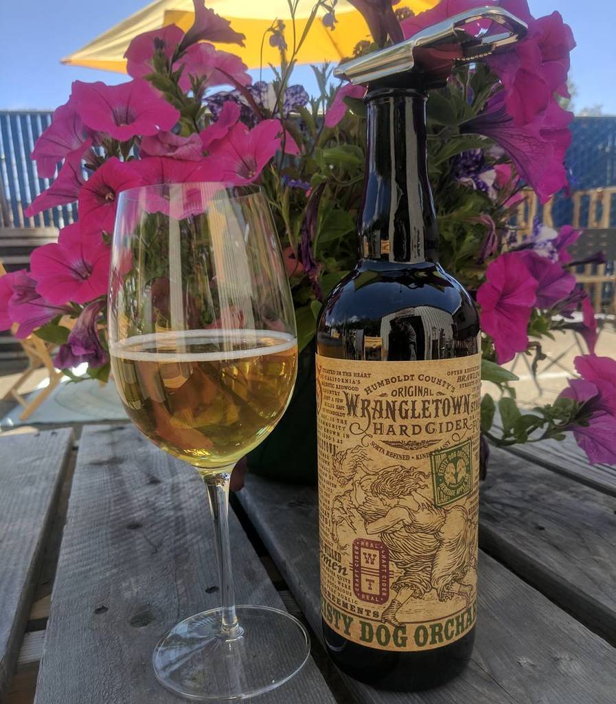 WrangletownCo's tweet photo. Happy #worldciderday!  Come celebrate with us at Wrangletown on this lovely Saturday. Cheers! #pickcider #humboldtgrown #local #realnorcal … https://t.co/3bzadOO8uO