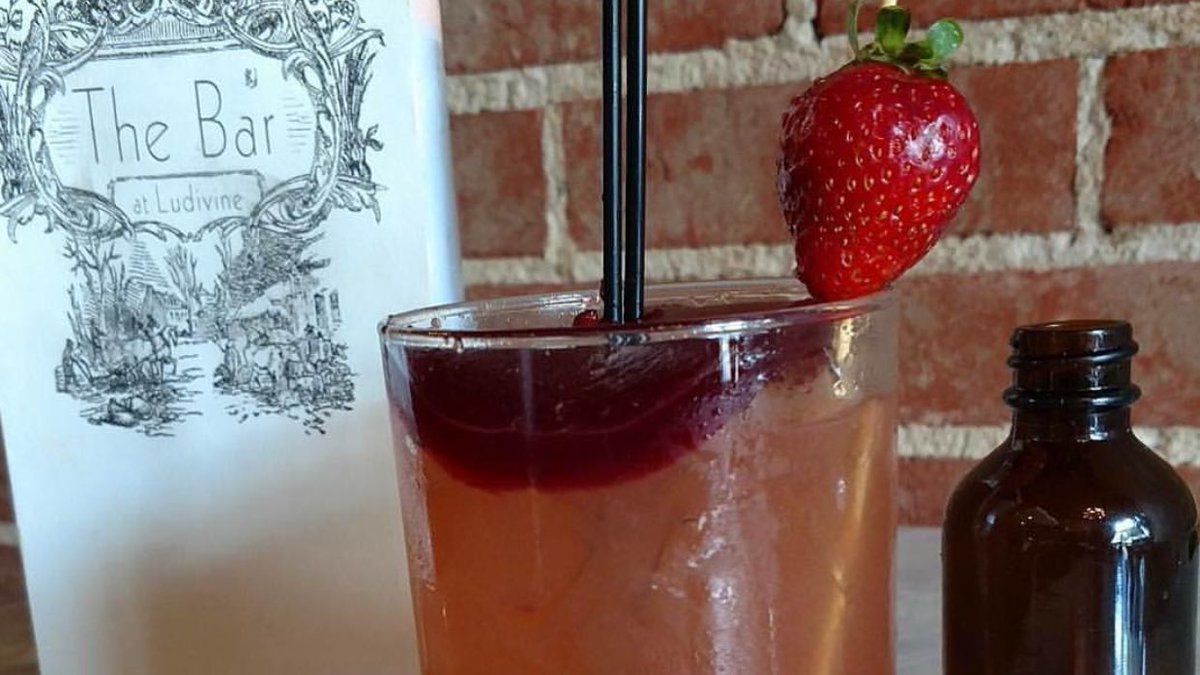 LudivineOkc's tweet photo. Preview the first singles off the upcoming Sgt. Pepper's Lonely Hearts Club Band Cocktail Menu: "Penny Lane" &amp; "Strawberry Fields Forever!" https://t.co/7CbsTaj1NV
