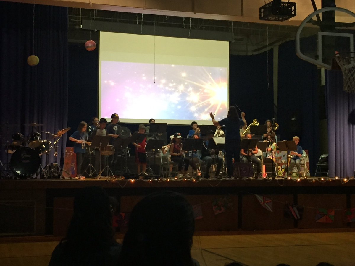 Schroetter5's tweet photo. Band and K-2 Talent Show https://t.co/yTLBvsPIeY