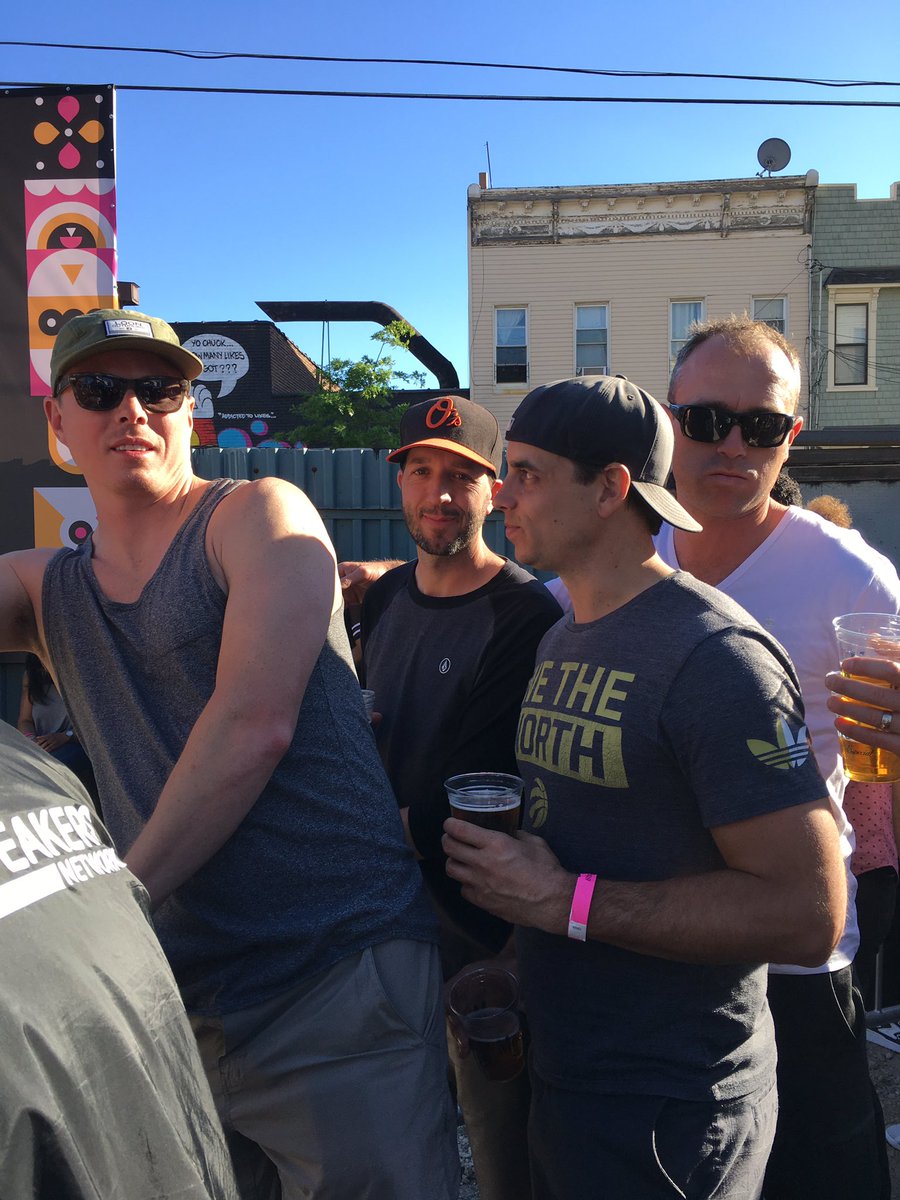 ReidCoolsaet's tweet photo. "Are you guys corporate or cops?" - Jazz Joyce #bushwickblockparty #bushwickcollective @jazzjoyce https://t.co/bsDlPGUQQj