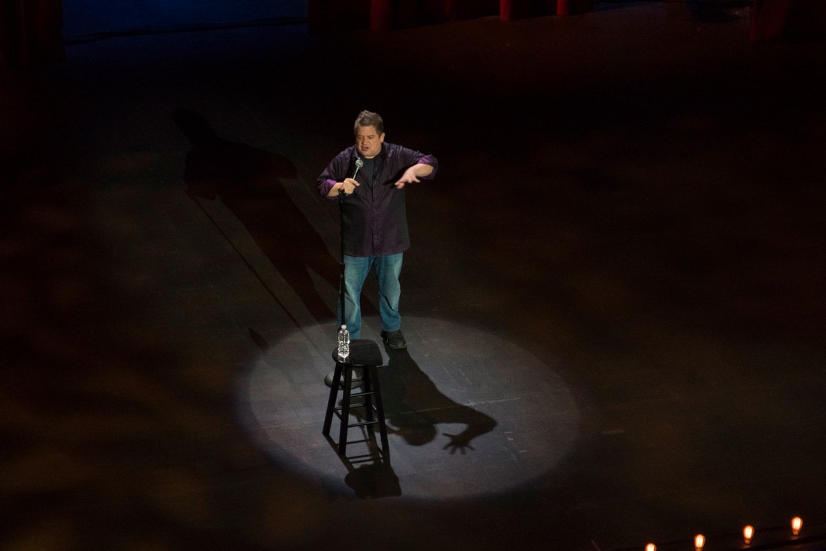 TheAVClub's tweet photo. Thanks to everyone who came out to see @pattonoswalt's show at the @AthenaeumTheatr last night! #26comedy https://t.co/iMYz75lAm3