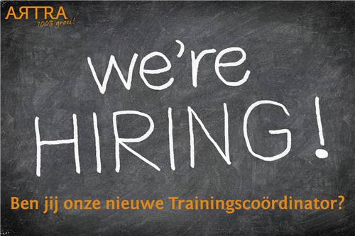 ARTRAnl's tweet photo. Vacature-alert! Leuke job bij ARTRA! Wij groeien en zoeken een nieuwe collega! https://t.co/TzroVFo3Mg https://t.co/EC8veVQwZr