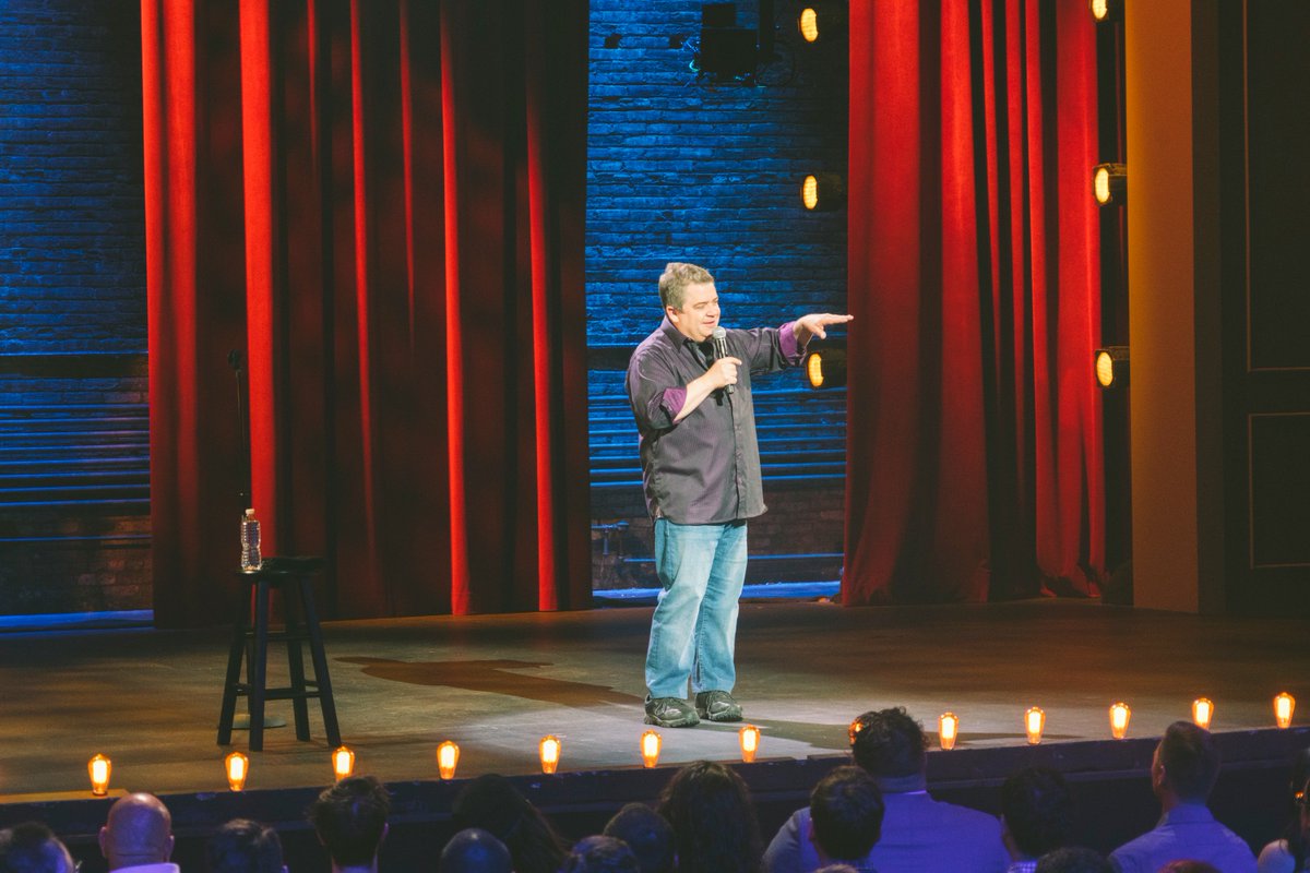 TheAVClub's tweet photo. Thanks to everyone who came out to see @pattonoswalt's show at the @AthenaeumTheatr last night! #26comedy https://t.co/iMYz75lAm3
