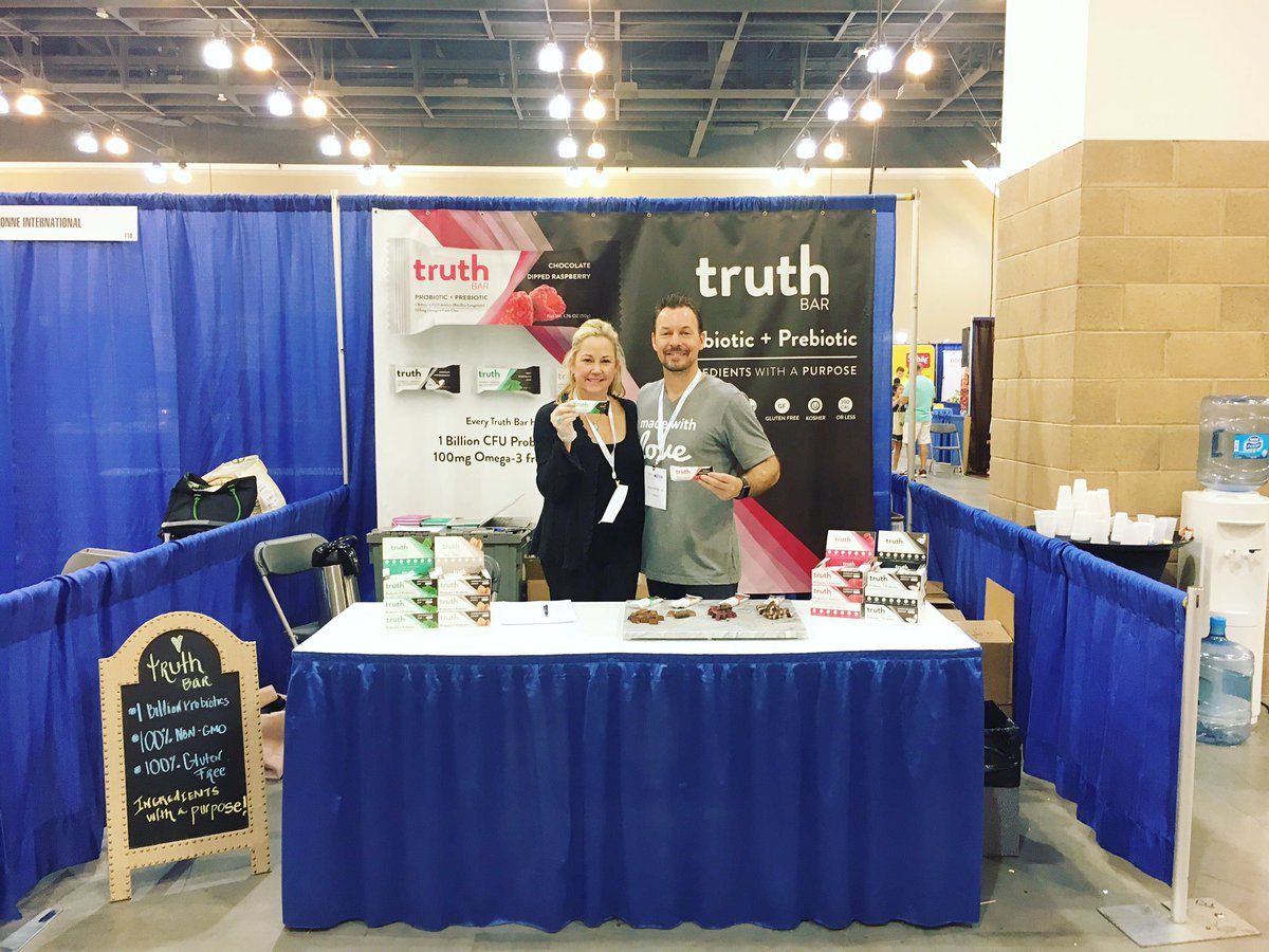 Having a blast at the <a href="/CeliacDotOrg/">Celiac Disease Foundation</a> Gluten-Free Expo! Come on by for a taste of all of our delicious flavors! #HealthFood #EatRight