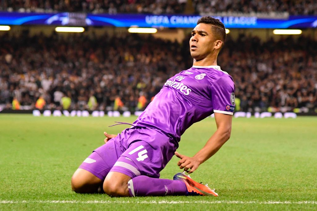 Casemiro is the 6th Brazilian to score in a #UCLfinal. ⚽️ 🇧🇷