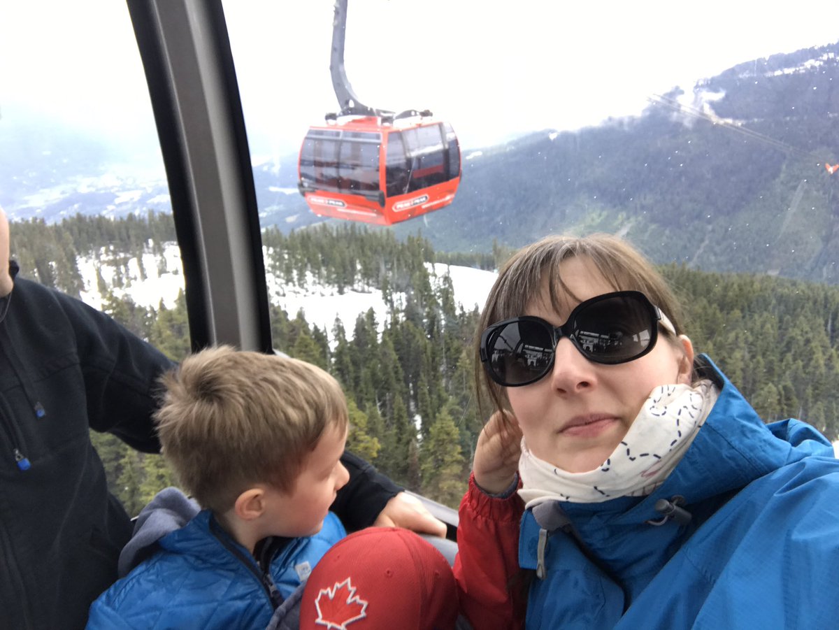 VictoriaMount's tweet photo. It's a cloudy but beautiful day for a gondola ride!! #CAEP2017contest #peak2peak #gondola https://t.co/FVeazmZtbF