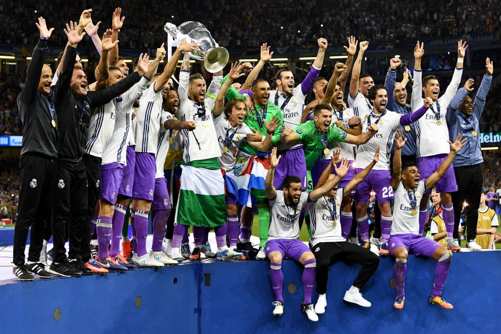 Styre egyptisk sovjetisk UEFA Champions League on Twitter: "Real Madrid have claimed Spain's 17th  European Cup - no country has won more. 🇪🇸 #UCLfinal  https://t.co/fZKG0CzHQQ" / Twitter