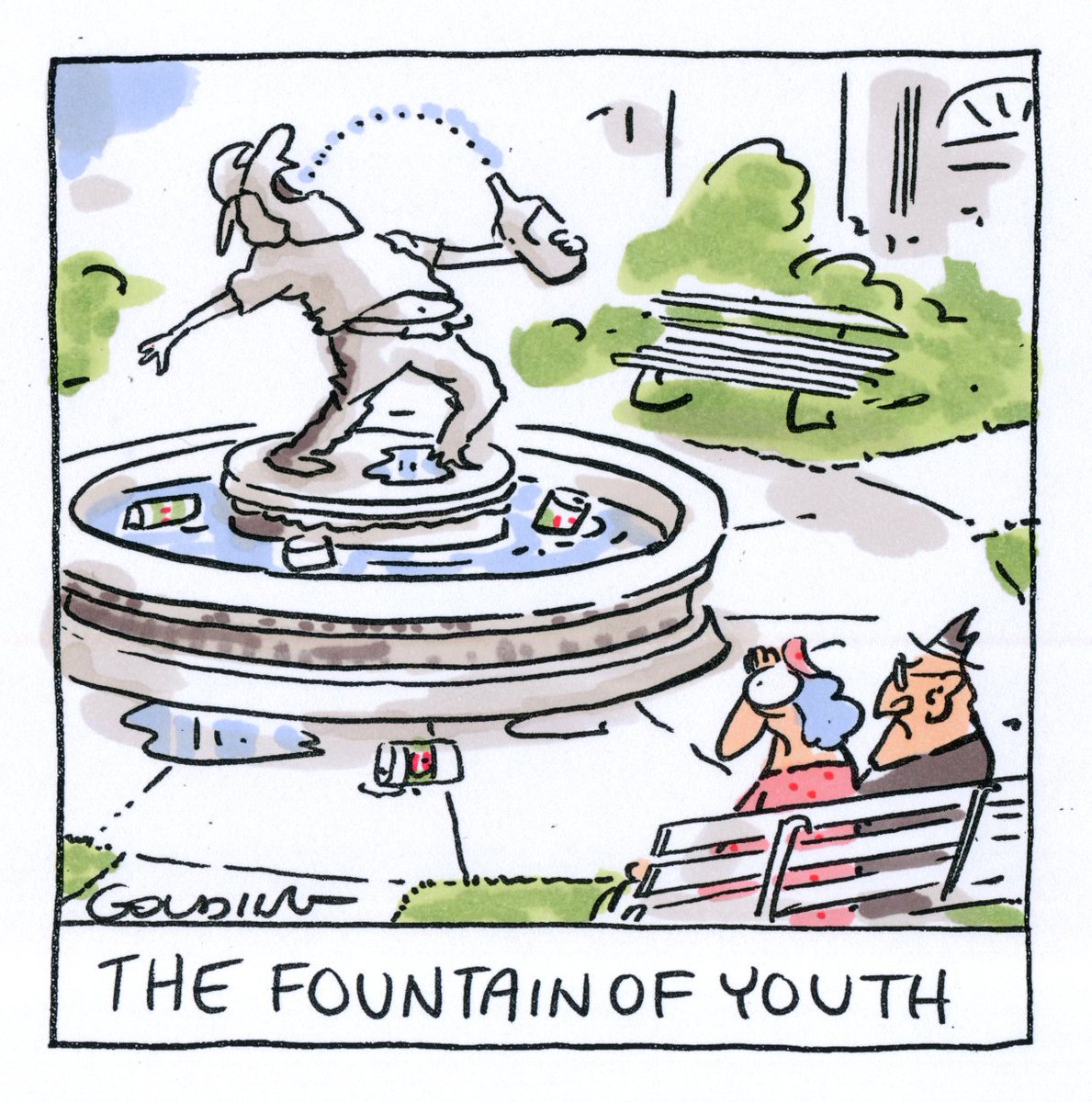 Mattgolding Cartoons On Twitter The Fountain Of Youth Underage Drinking Smh Vichealth Sundayage