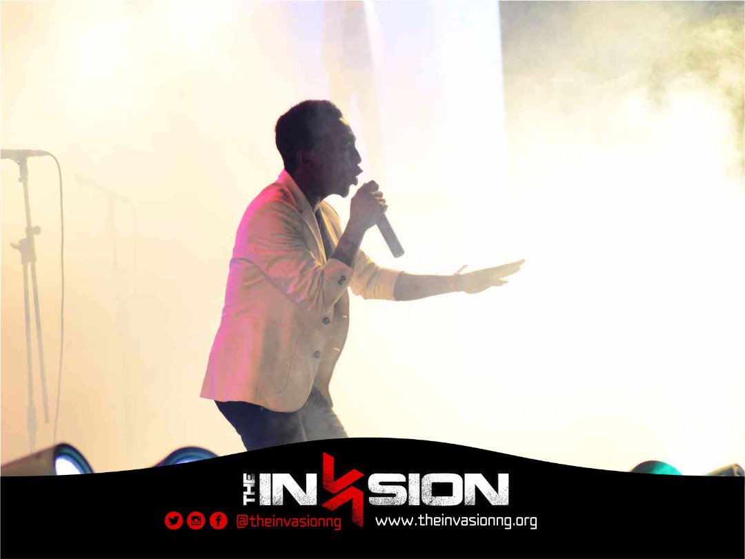 PolongoMedia's tweet photo. @FRANKRICHBOY, I Yoo yo yo yo, Okaka! Lord you reign, forever you're the same. WE WERE BLESSED. @theinvasionng #TheInvasion2017 #WeWillRise https://t.co/4SFiSQsChL